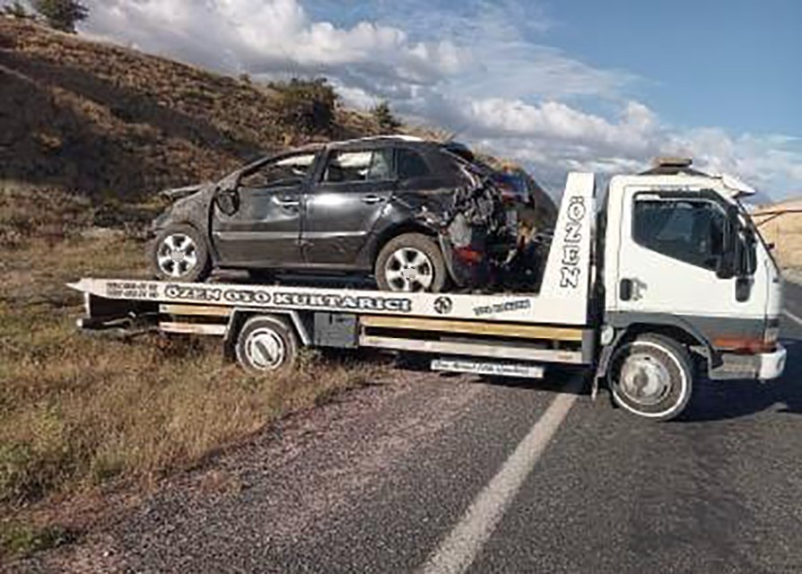 Elazığ’da trafik kazası: 1 yaralı