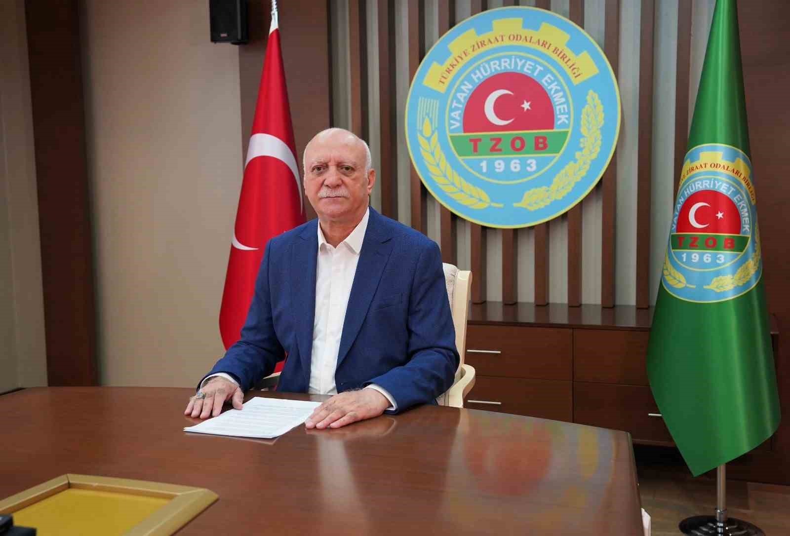 TZOB Başkanı Bayraktar: "Yangınların en büyük nedeni ne yazık ki insan kaynaklı hatalardır"