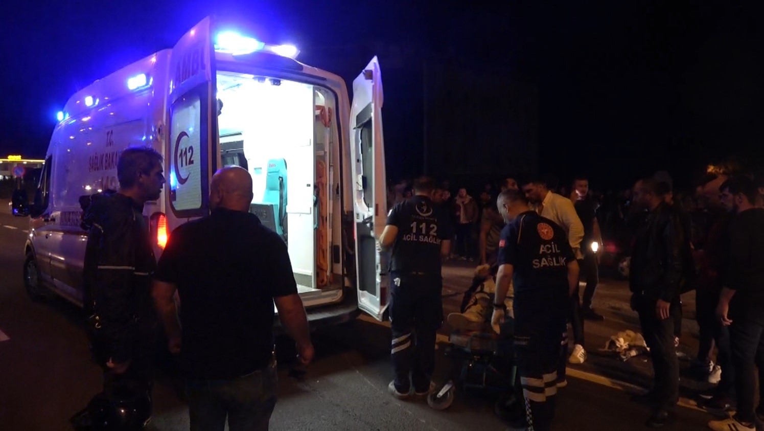 Kütahya’da iki motosiklet çarpıştı: 2’si ağır 4 yaralı