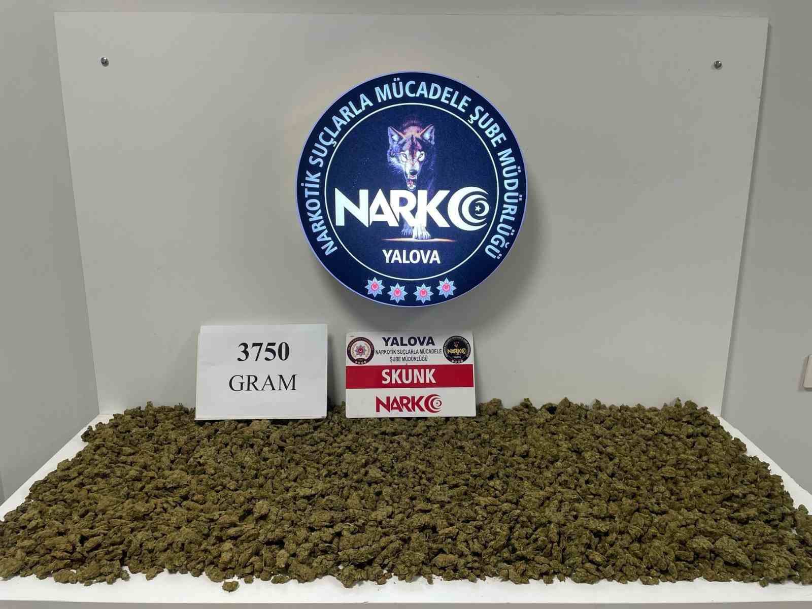 Yalova’da uyuşturucu operasyonunda 1 kişi tutuklandı