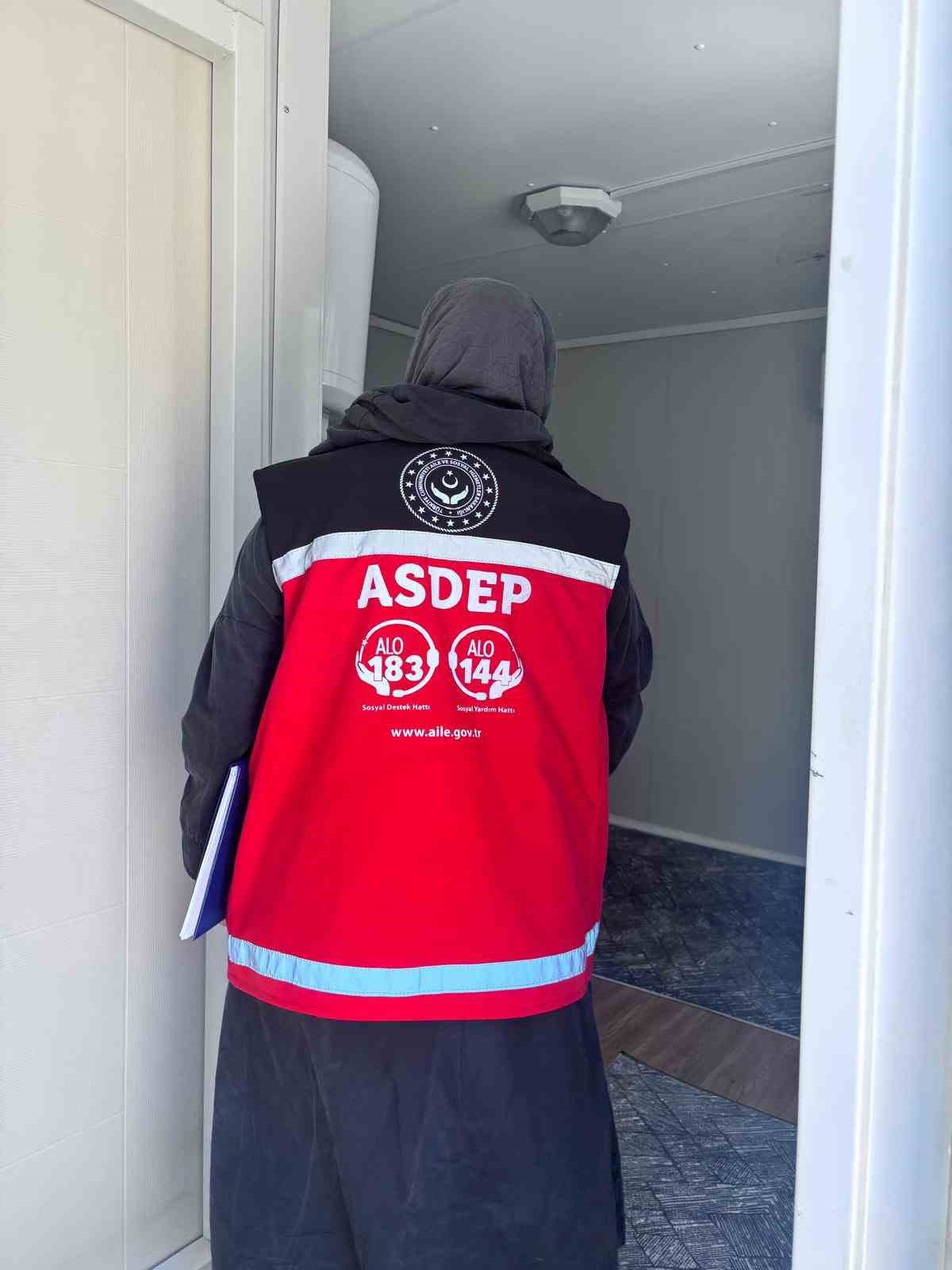 Bilecik SHM&rsquo;den yangın mağdurlarına destek
