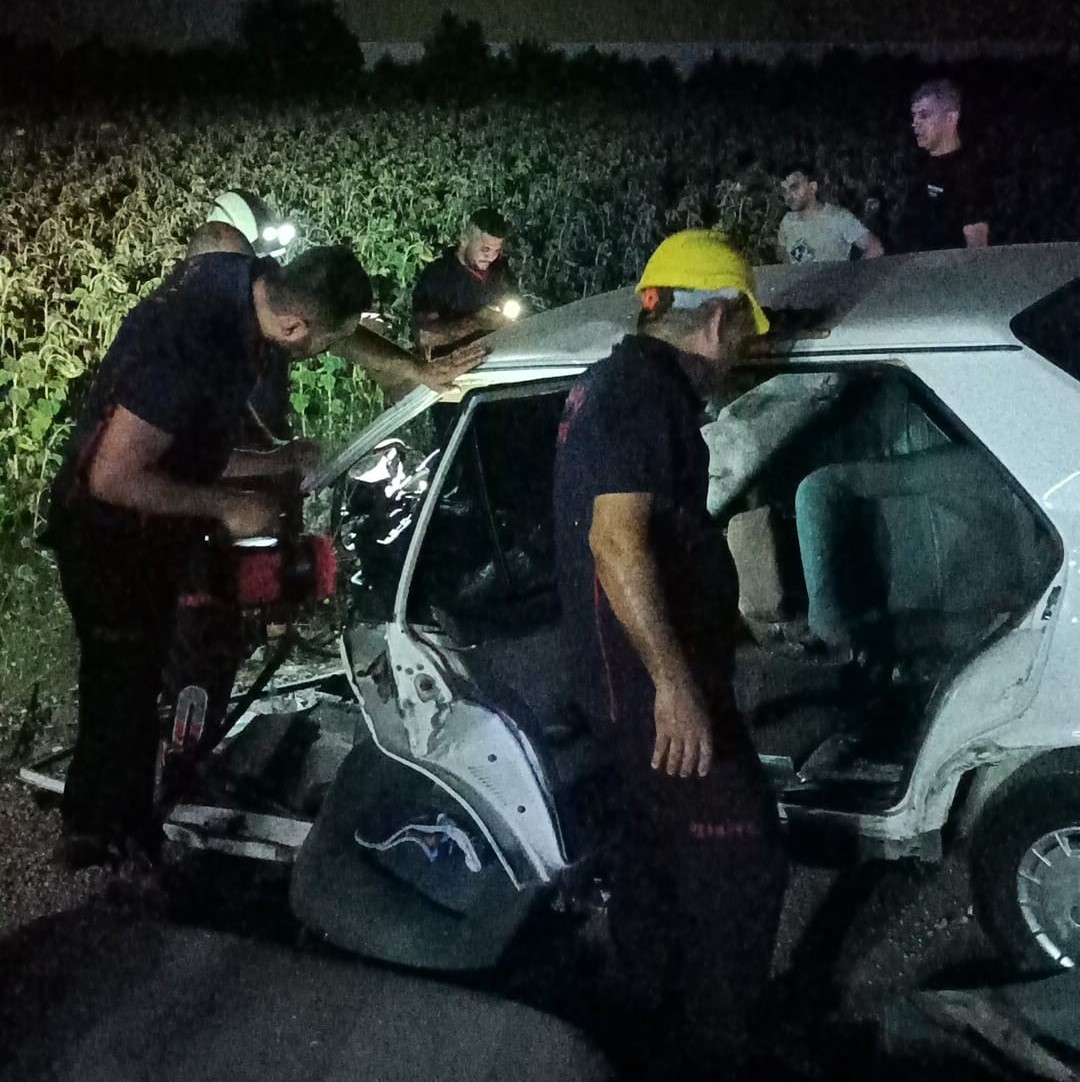 Osmaniye’de 2 otomobilin karıştığı kazada 3 kişi yaralandı
