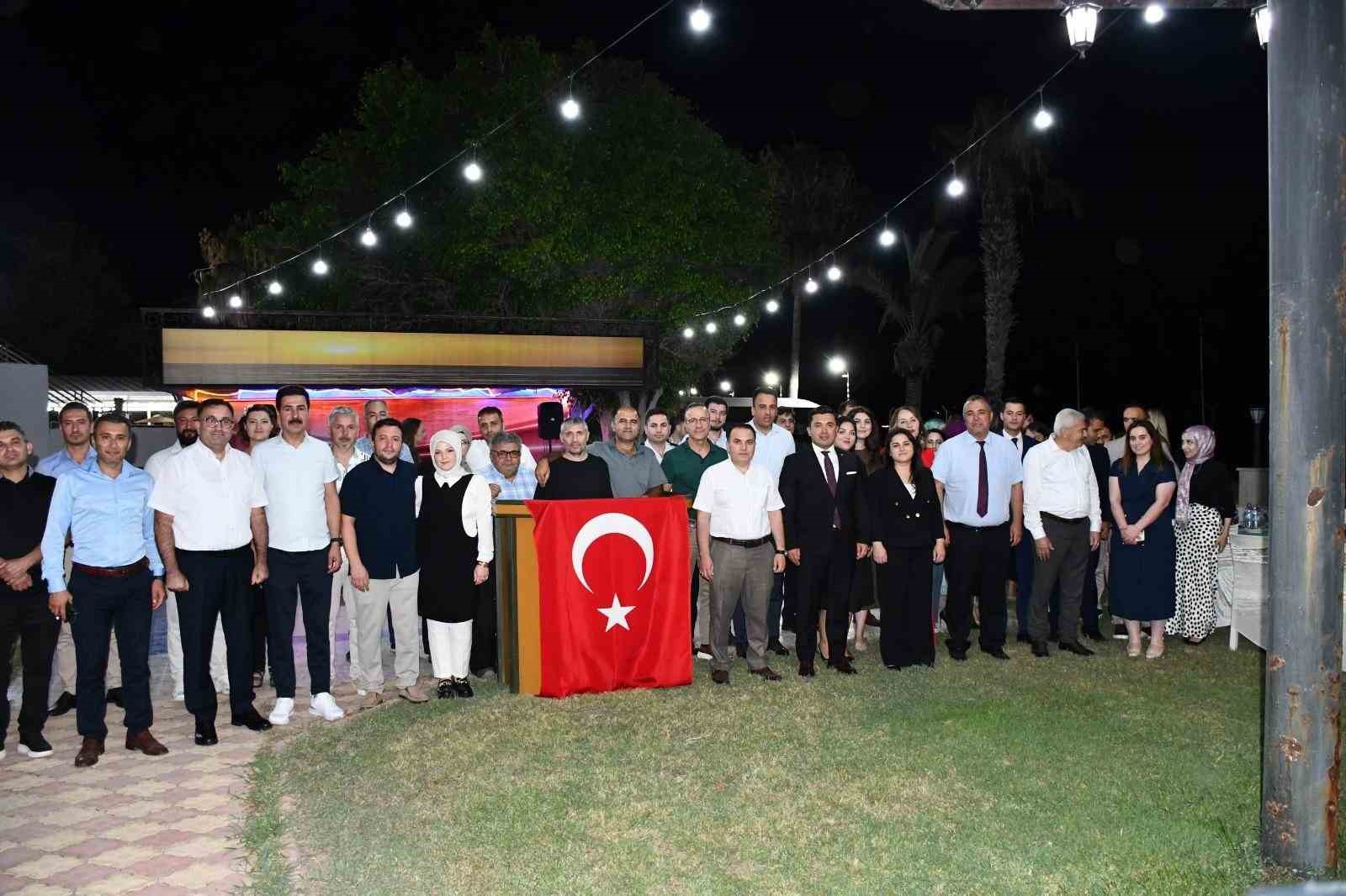 Anamur ve Aydıncık’taki hakim ve savcılara veda programı