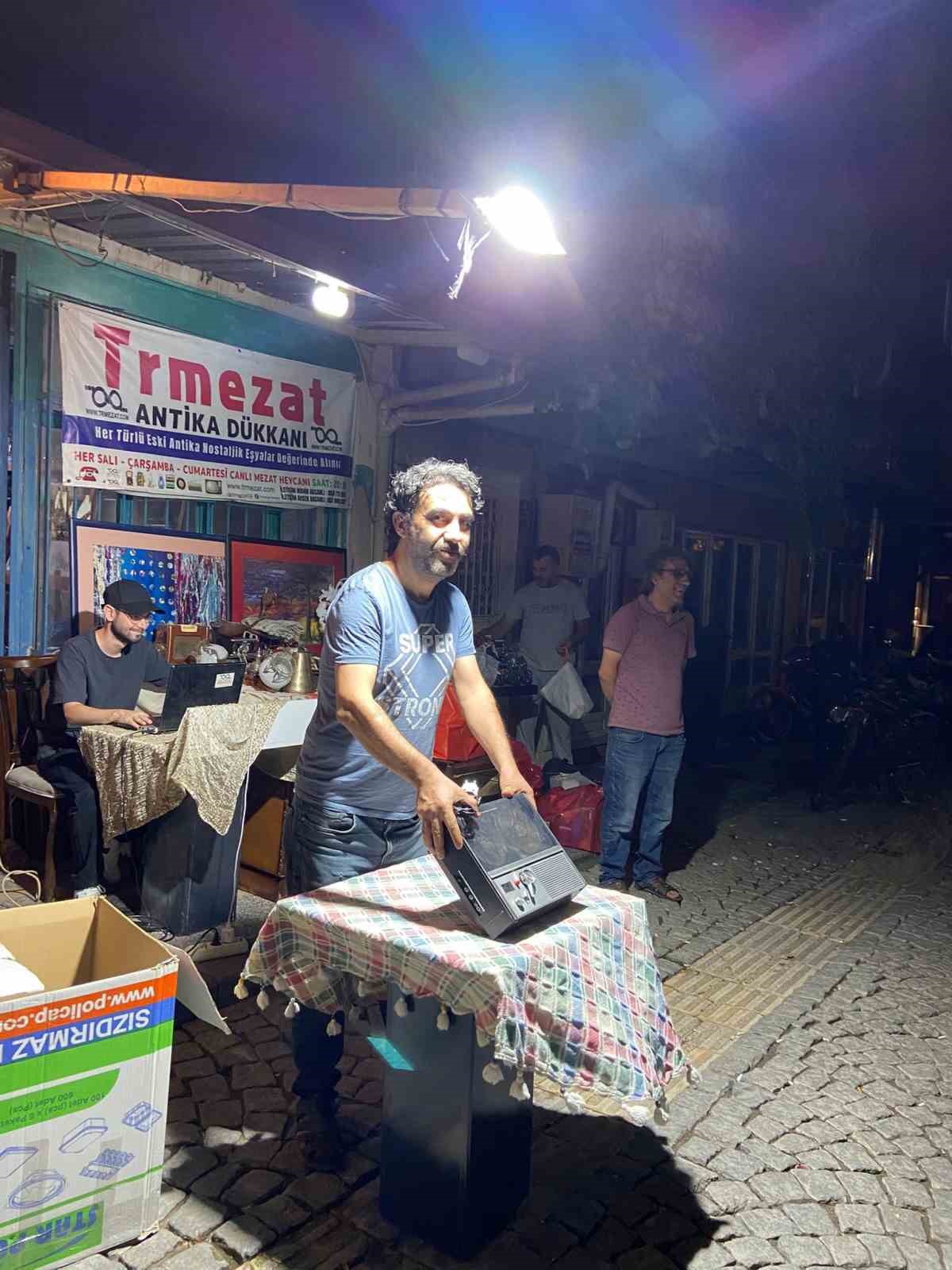 Aydın’da açık hava mezatı ilgi görüyor
