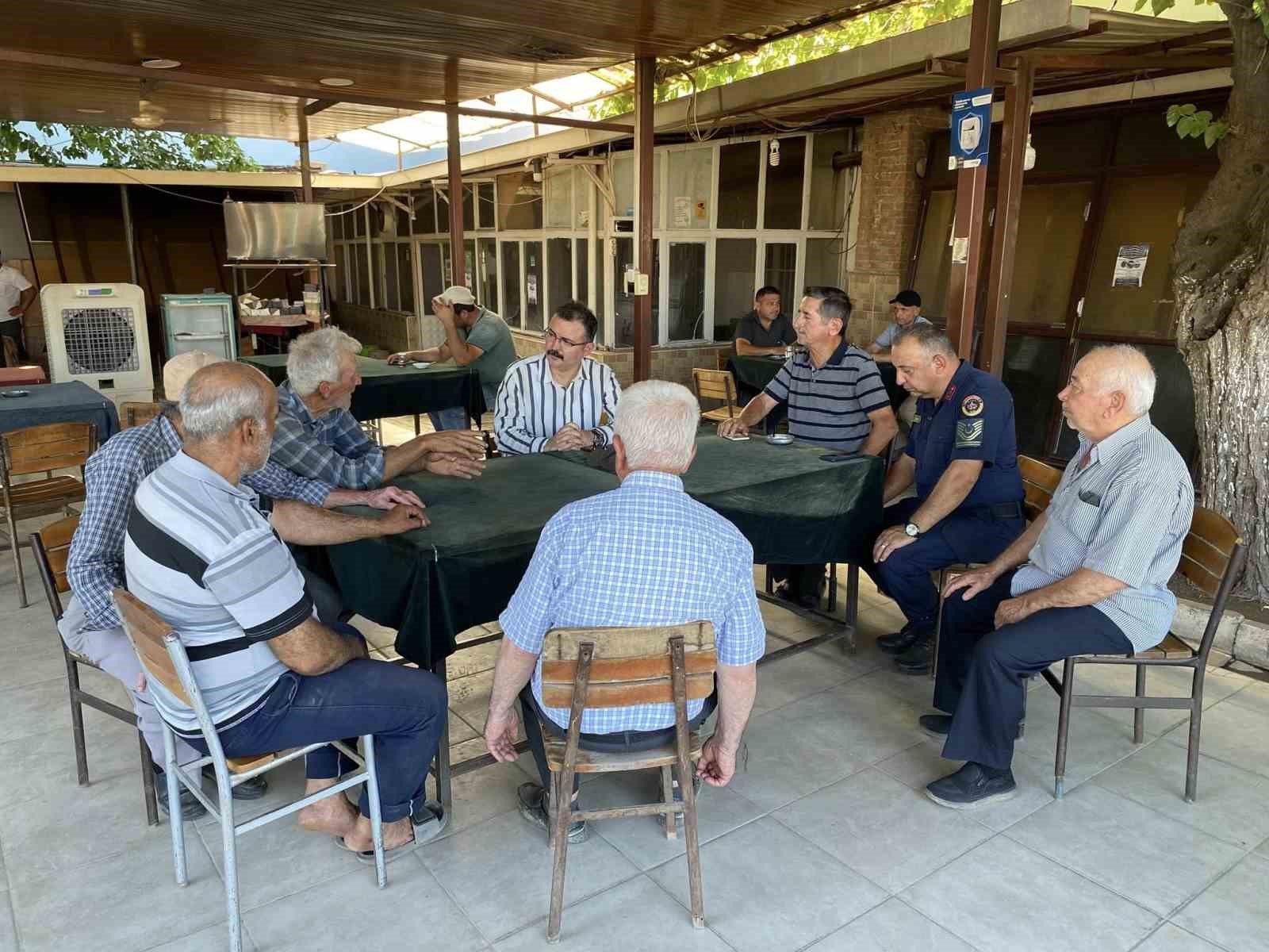 Sultanhisar Kaymakamı Ateş’ten yangın uyarısı
