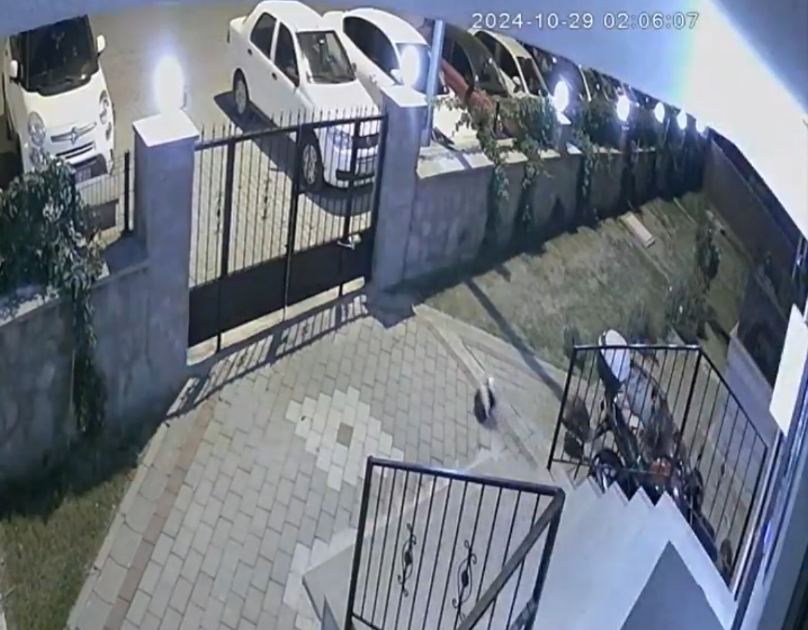 Genç restoratörün 5.kattan düşme anı kamerada