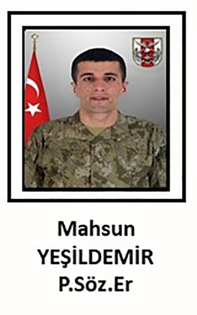 Şehit Mahsun Yeşildemir&rsquo;in son g&ouml;r&uuml;nt&uuml;s&uuml; y&uuml;rekleri dağladı
