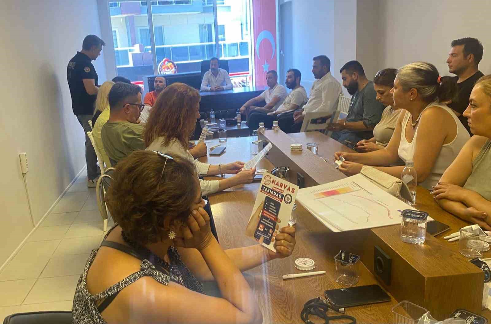 Tekirdağ’da annelere narkotik farkındalık eğitimi verildi