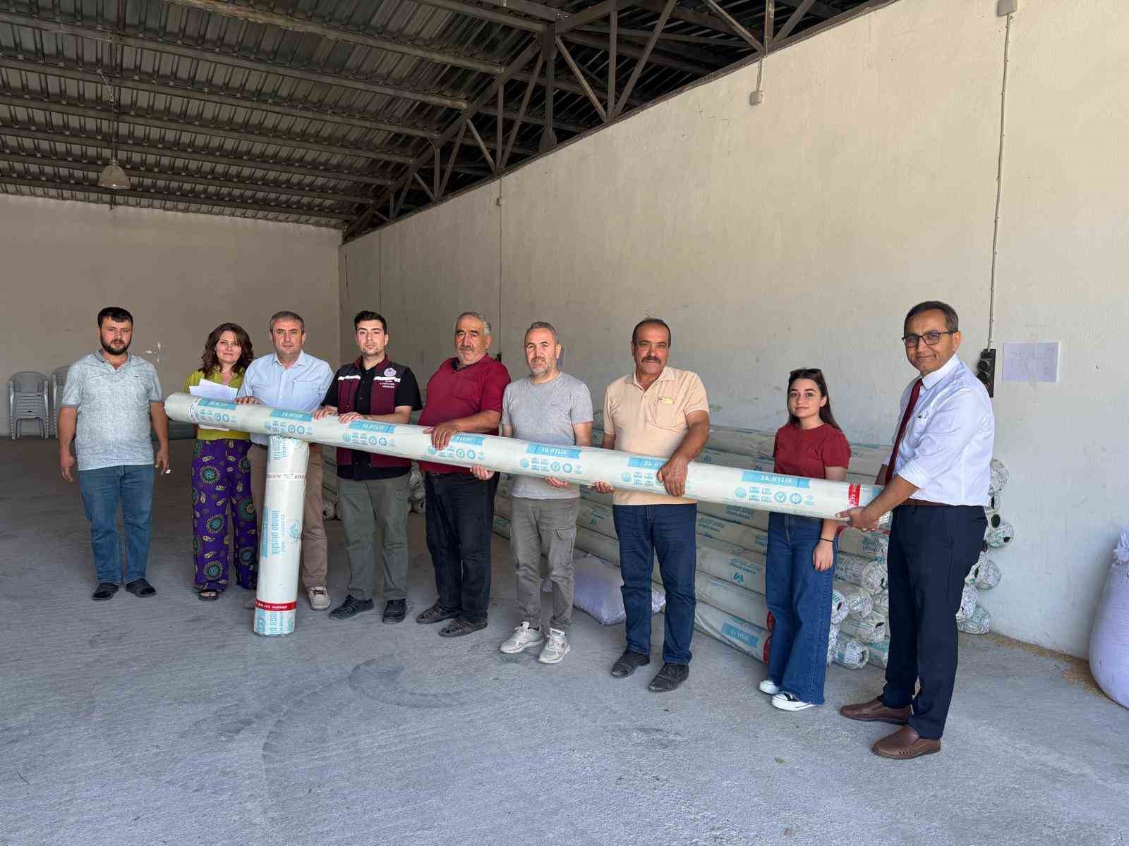 &Ccedil;ankırı&rsquo;da yenilenen seralar &uuml;retime yeniden can verildi
