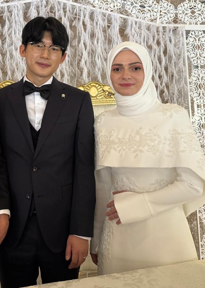 11 bin kilometrelik aşk Of&rsquo;ta nikahla ta&ccedil;landı
