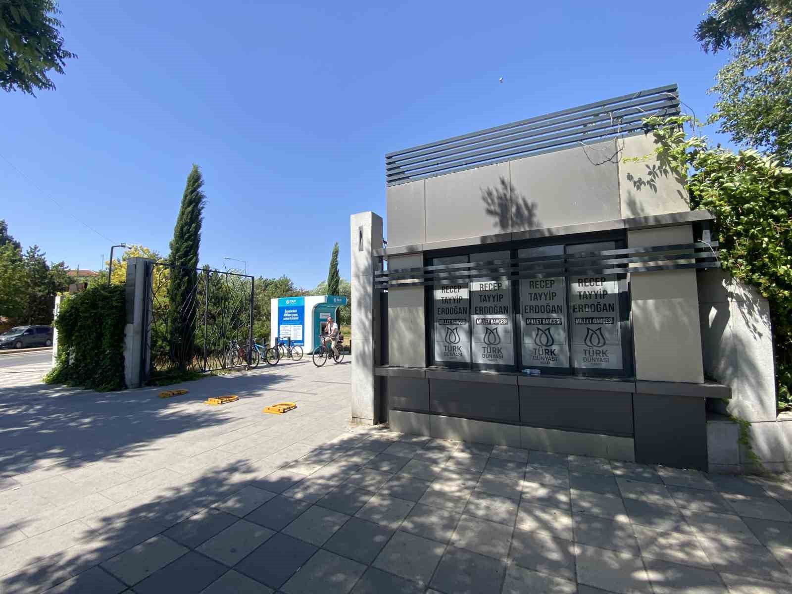 Eskişehir Recep Tayyip Erdoğan Millet Bah&ccedil;esi bakımsız kaldı
