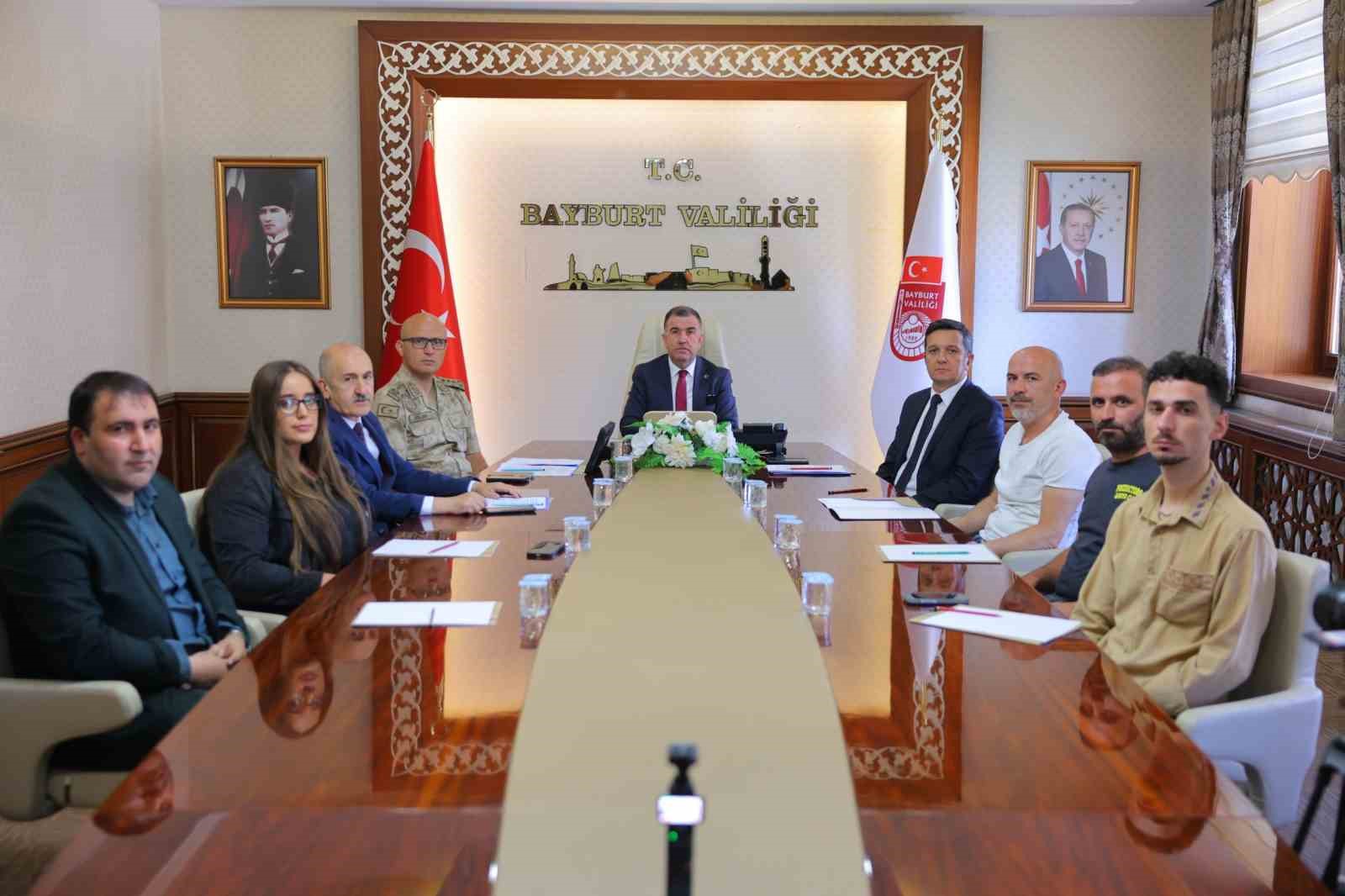 Bayburt’ta asayiş olayları düşmeye devam ediyor