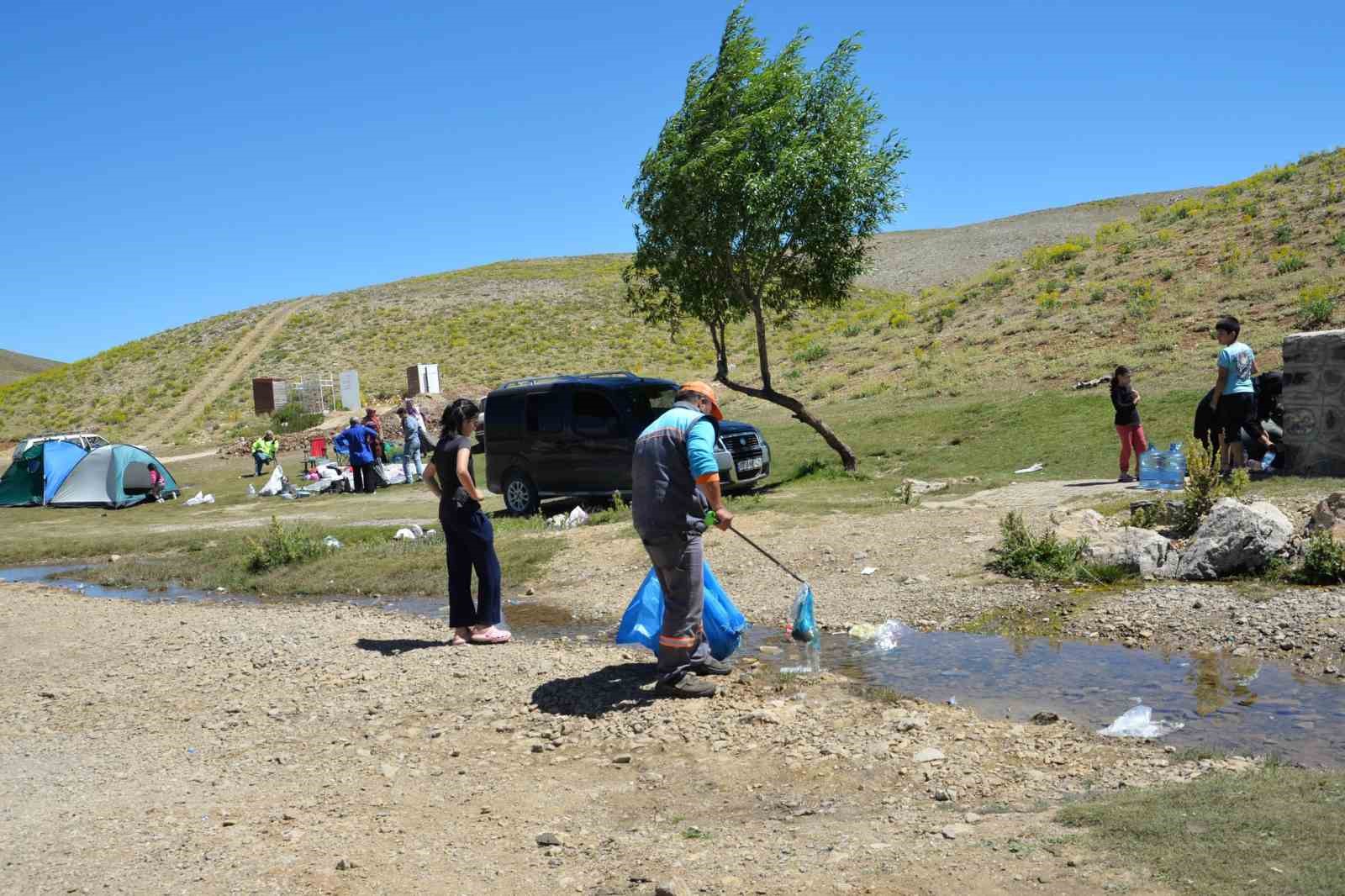 Alanya’da yaylalara katı atık toplama hizmeti sunuluyor