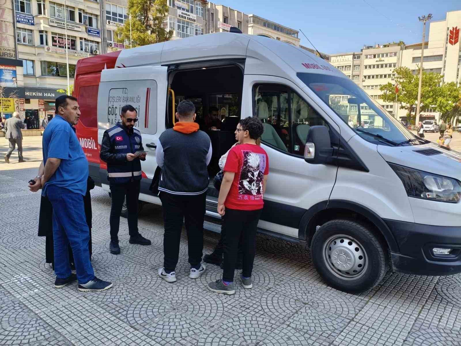 Samsun&rsquo;da d&uuml;zensiz g&ouml;&ccedil;le m&uuml;cadele
