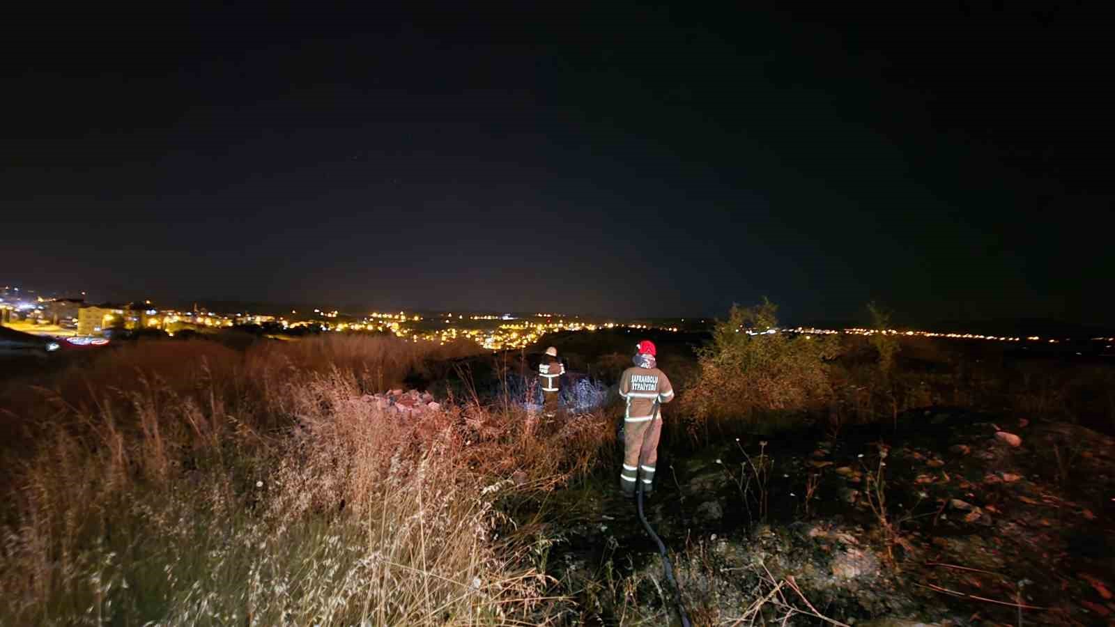 Safranbolu’da aynı günde ikinci yangın