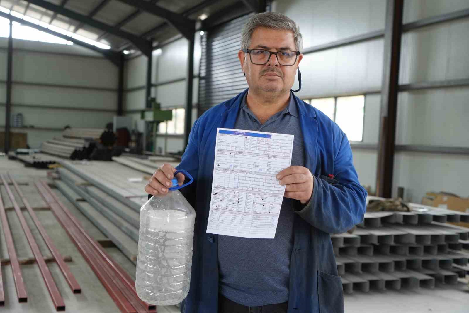 Bayburt Belediyesi 9 aydır sanayi esnafını susuzlukla imtihan ediyor