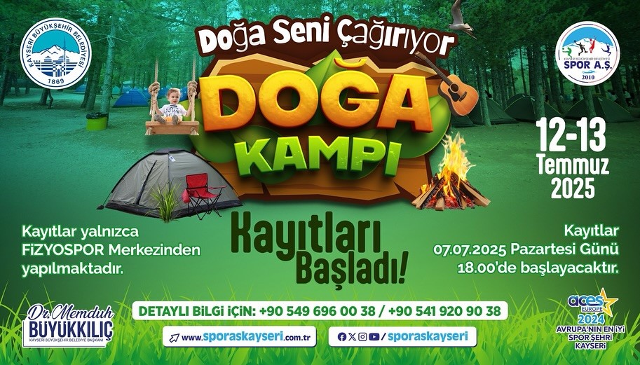 ’Doğa Seni Çağırıyor’ Doğa Kampı’na kayıtlar başladı