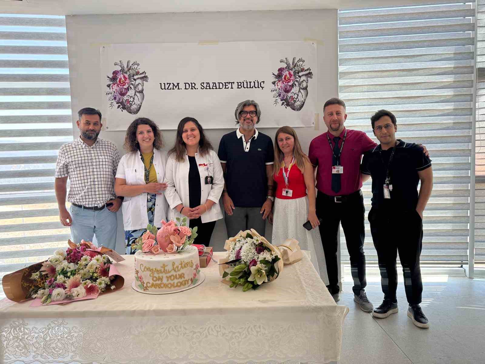 MEAH’ta Dr. Bülüç, kardiyoloji anabilim Dalı’nın ilk uzmanı oldu
