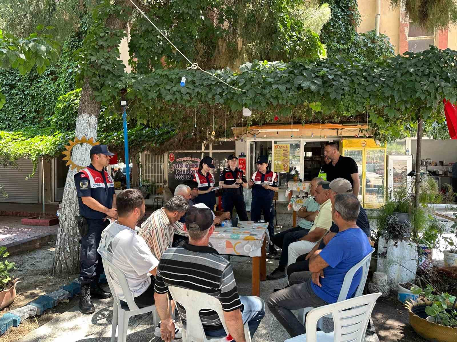 Jandarmadan Koçarlı’da vatandaşlara bilgilendirme