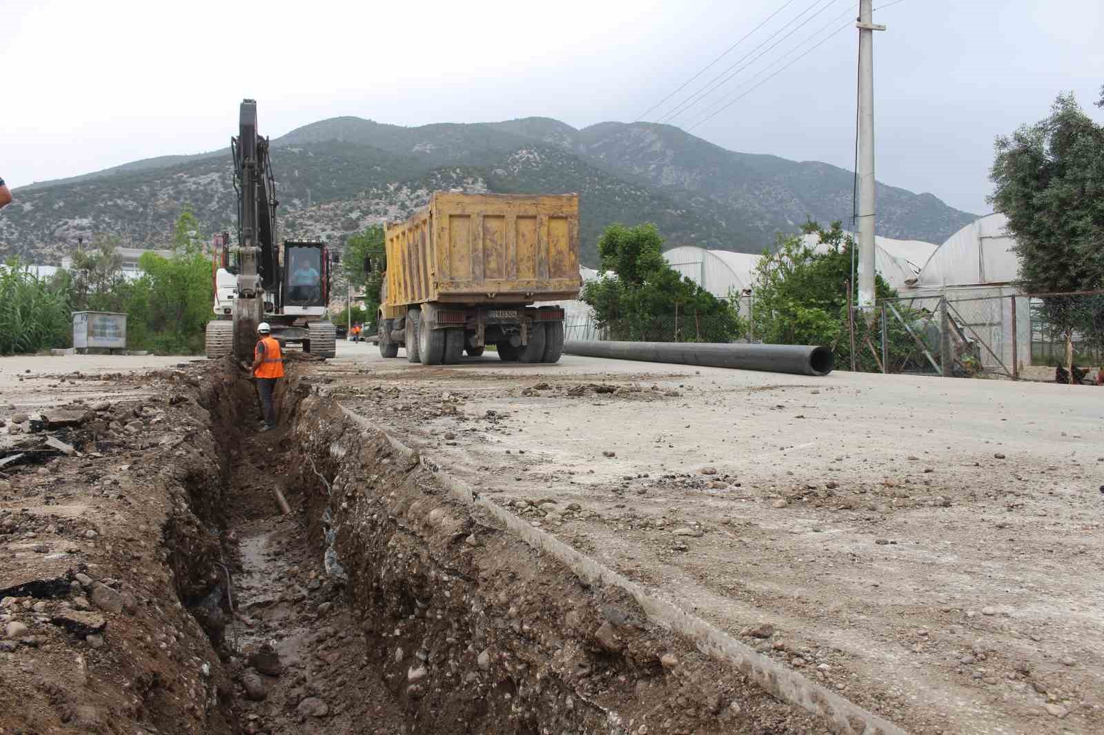 Finike, Demre ve Kaş’a 68 milyon TL’lik altyapı yatırımı