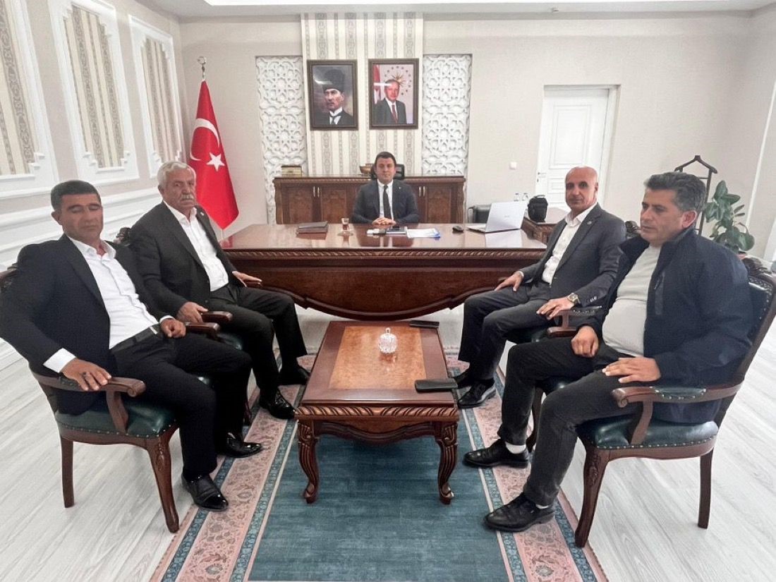 İl Meclis Üyelerinden Kaymakam Dertlioğlu’na ziyaret