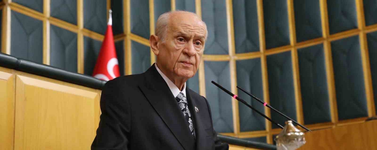 MHP lideri Bahçeli: (Terörsüz Türkiye) Cumhurbaşkanımızın bu çabalarında her daim yanında ve arkasında olacağız"