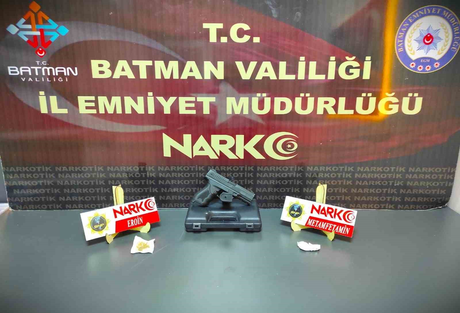Batman’da uyuşturucu operasyonunda 7 kişi tutuklandı