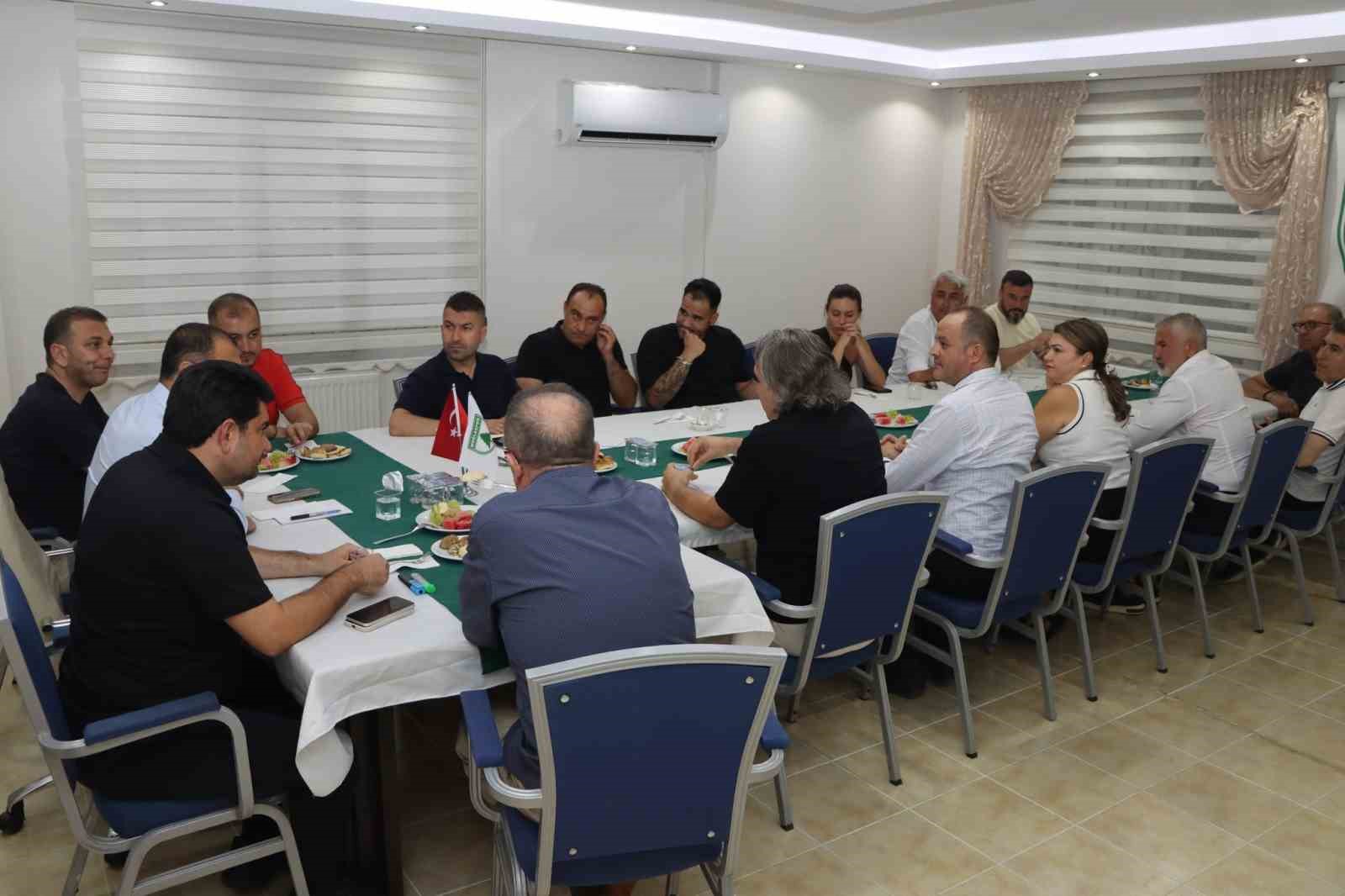 Muğlaspor yönetim kurulu haftalık olağan toplantısını gerçekleştirdi