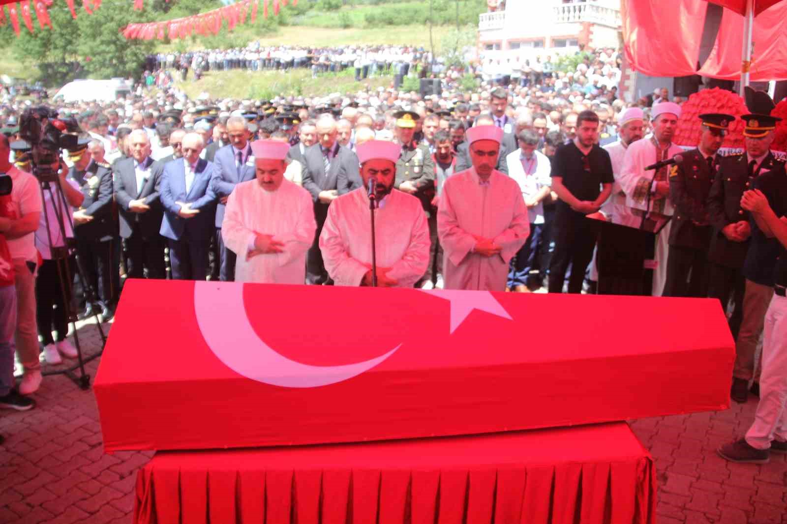 Ordulu şehit, son yolculuğuna uğurlandı