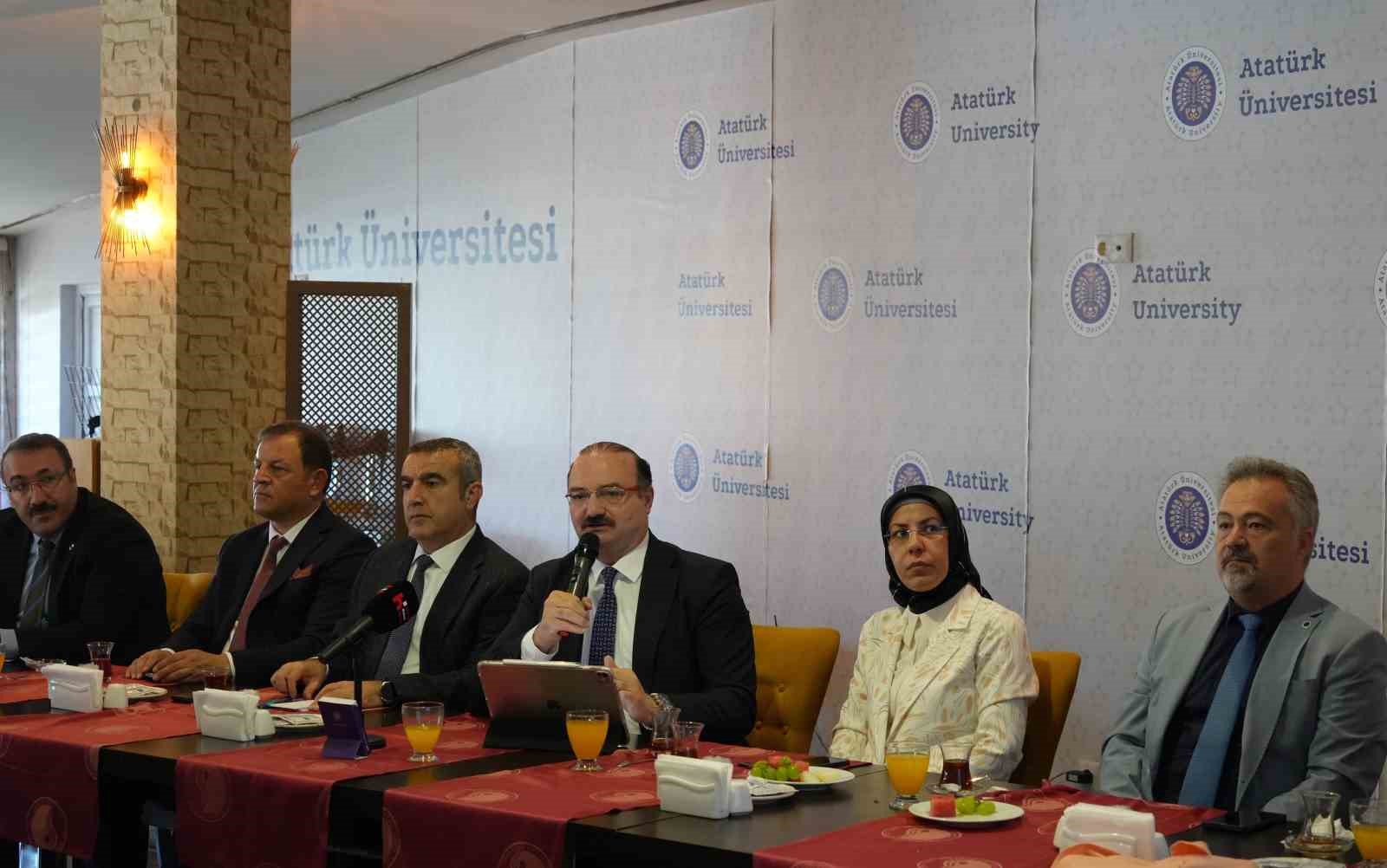 Atatürk Üniversitesi’nde yerli ilaç üretimi ve yerli uçak motorlarının testi hamlesi