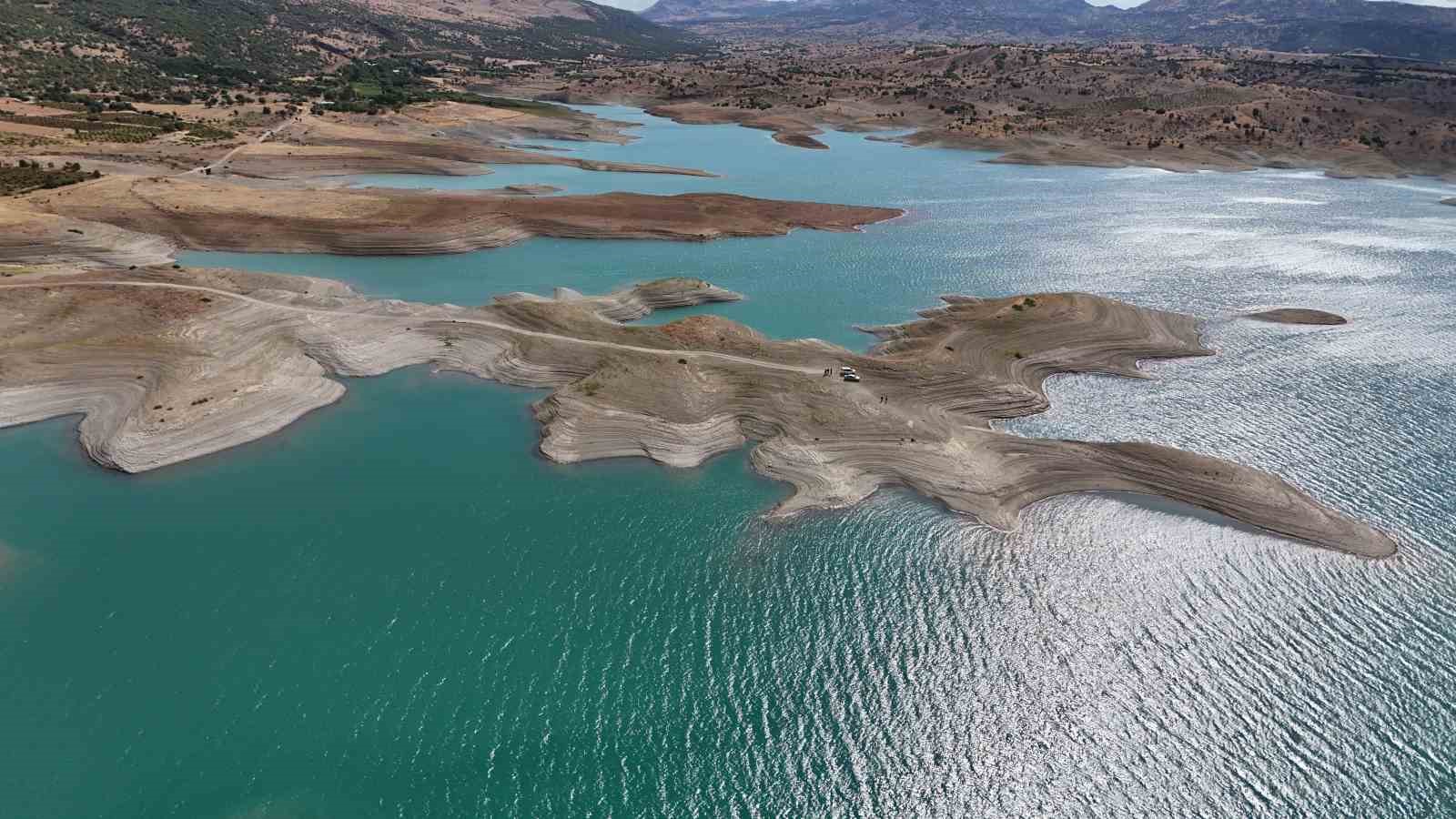 "Diyarbakır’ın Maldivleri" havadan görüntülendi