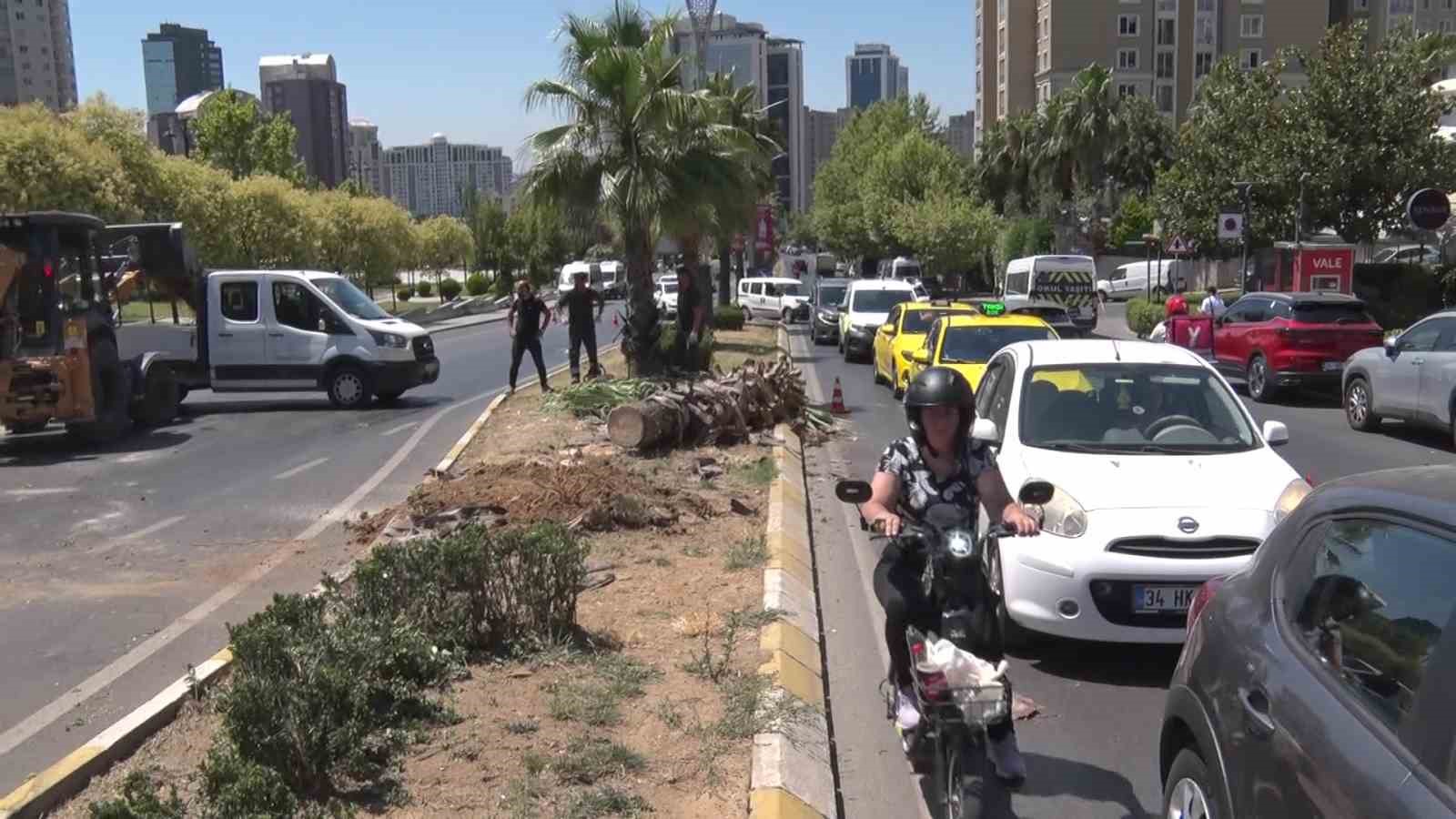 Kontrolden &ccedil;ıkan otomobil ağaca &ccedil;arpıp karşı şeride ge&ccedil;ti: 4 yaralı
