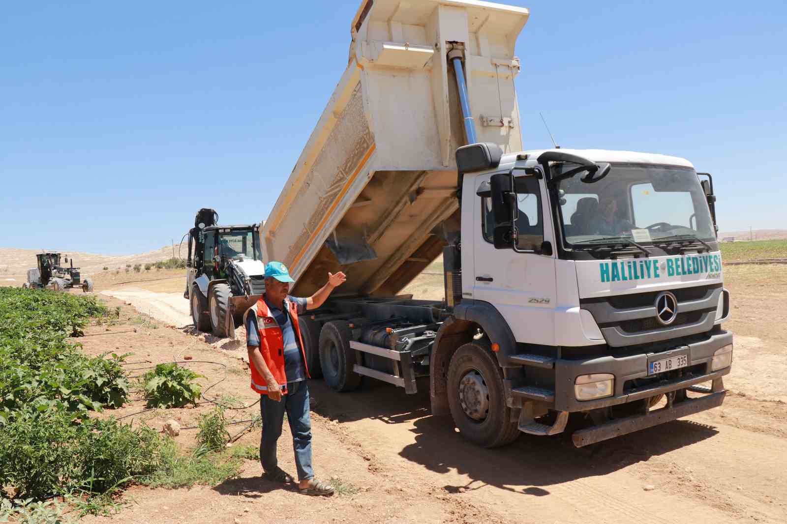 Haliliye Belediyesi’nden Mehmetçik Mahallesi’ne üstyapı hamlesi