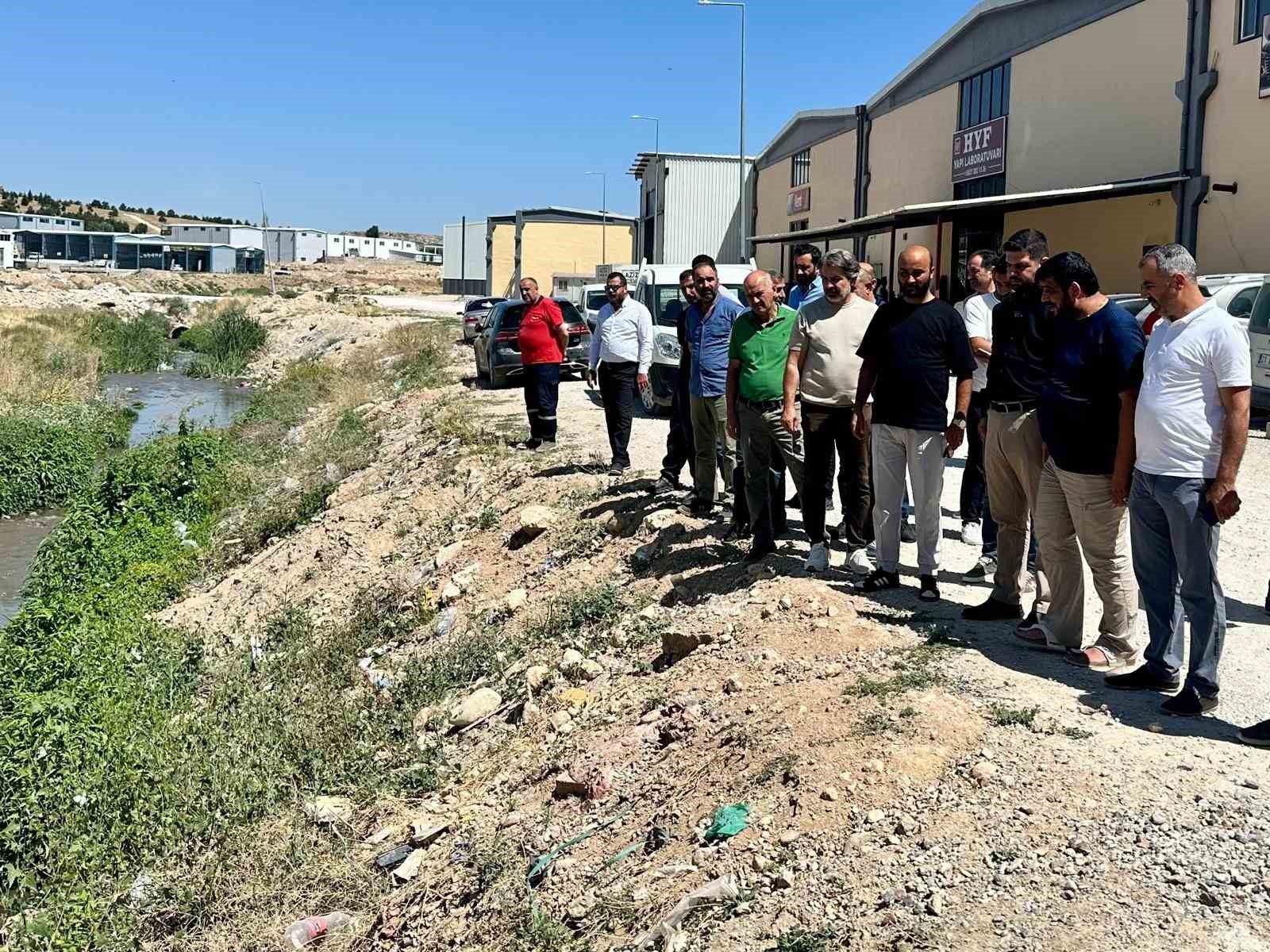 Babuktu Sanayi Sitesi’nde altyapı sorunları masaya yatırıldı