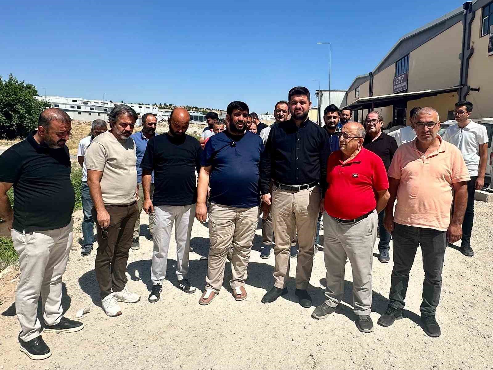 Babuktu Sanayi Sitesi&rsquo;nde altyapı sorunları masaya yatırıldı
