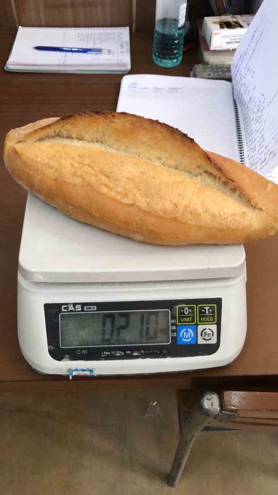 Karacasu&rsquo;da fırınlara gramaj denetimi yapıldı
