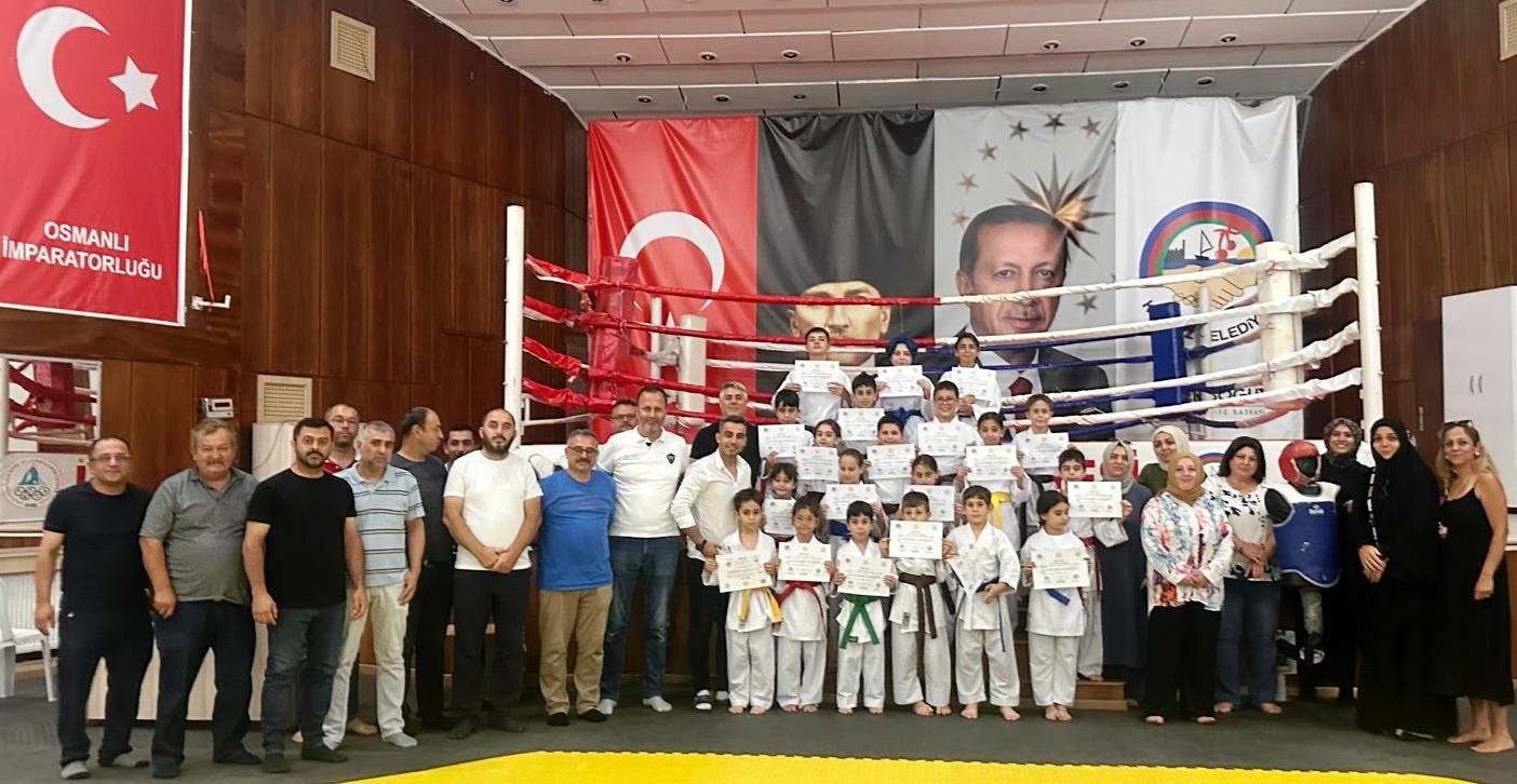 Körfez’de kuşak sınavı yapıldı