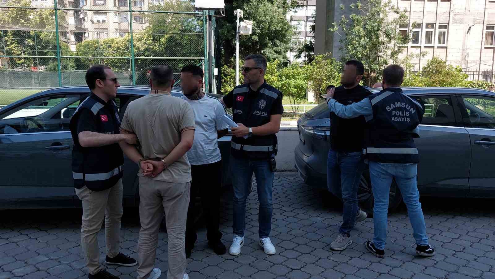 Samsun’da 2 kişinin yaralandığı silahlı çatışmaya 4 tutuklama