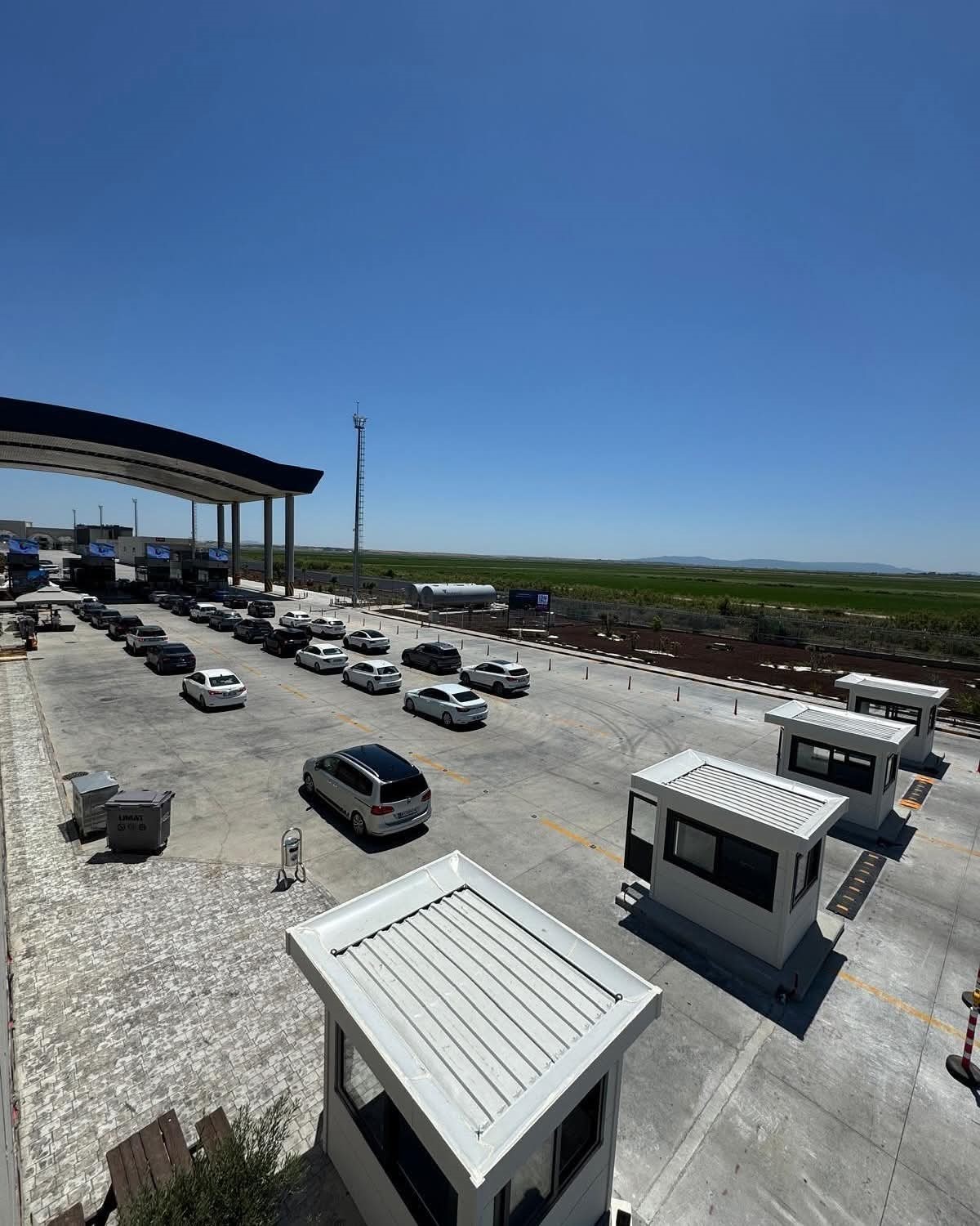 İpsala Gümrük Kapısı’na 4 yeni peron konuldu