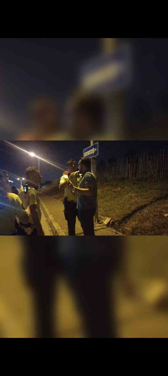 Alkolmetreye üflememek için direnen sürücüye 26 bin 558 TL ceza