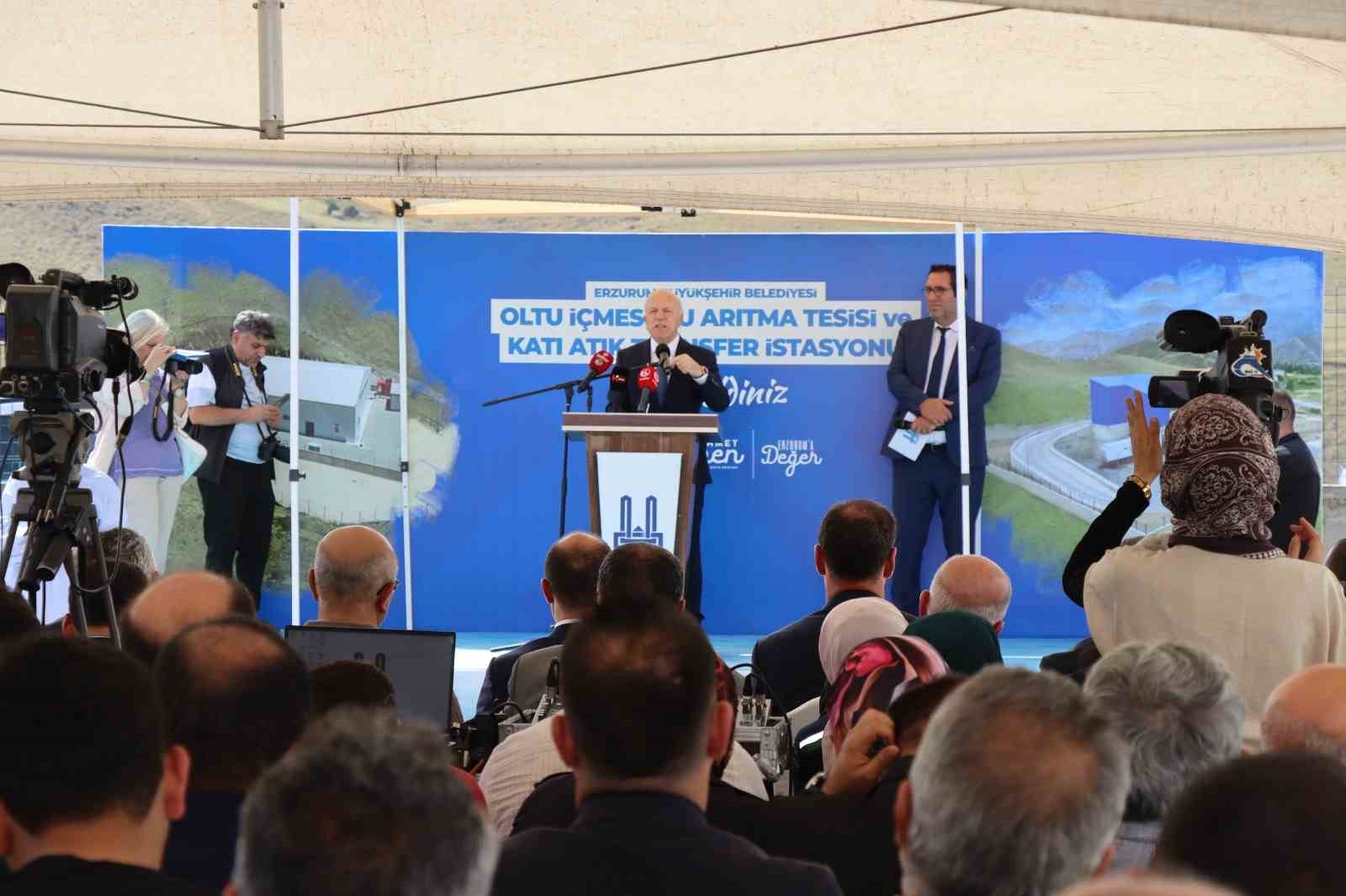 Oltu&rsquo;da &ccedil;evreci yatırımlar hizmete girdi
