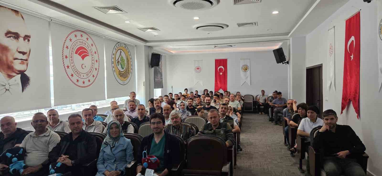 Orman Bölge Müdürlüğü personeline işitme sağlığı eğitimi verildi