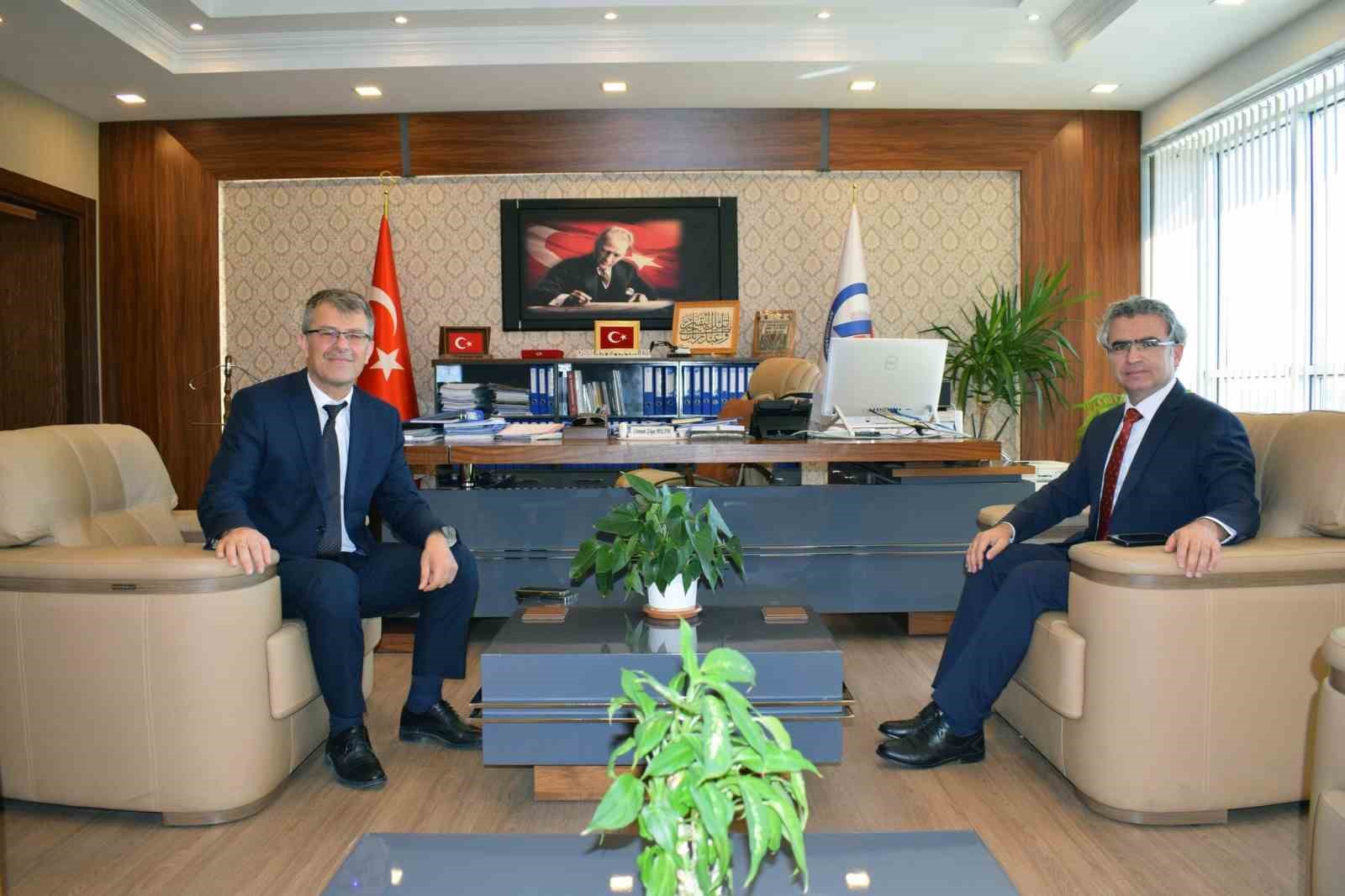 Başsavcı Karabacak’tan Genel Sekreter Bilim’e veda ziyareti