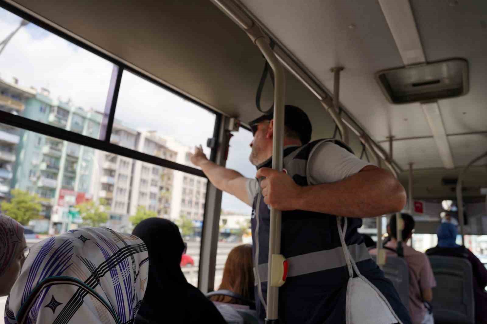Toplu taşımada klima denetimi
