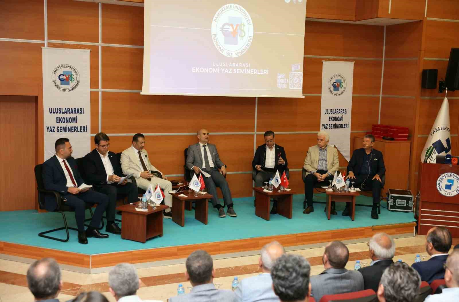 İş dünyasının patronları Denizli ekonomisini konuştu