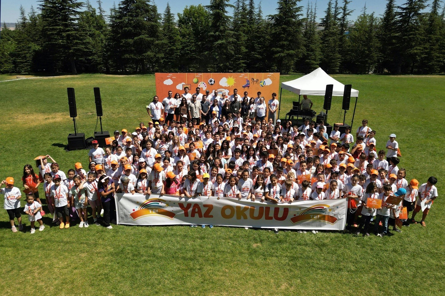 TEI Yaz Okulu’nda minikler hem öğrendi hem eğlendi