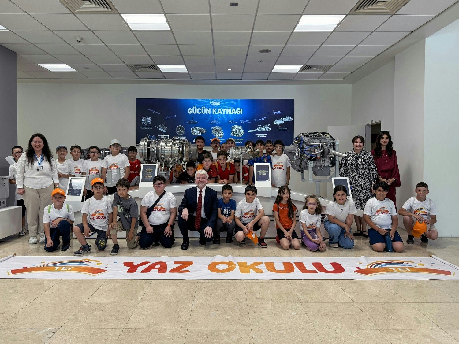 TEI Yaz Okulu&rsquo;nda minikler hem &ouml;ğrendi hem eğlendi
