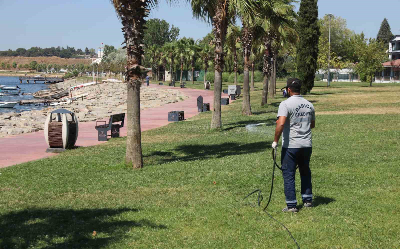 Darıca’da yeşil alanlar artık daha güvenli