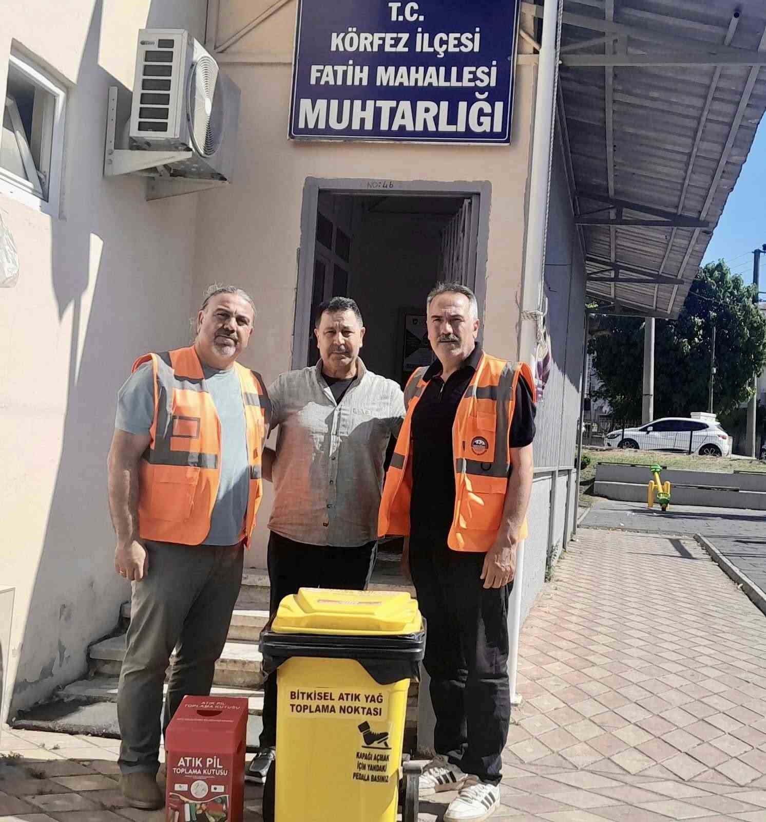 Körfez’de bitkisel atıklar kumbaraya
