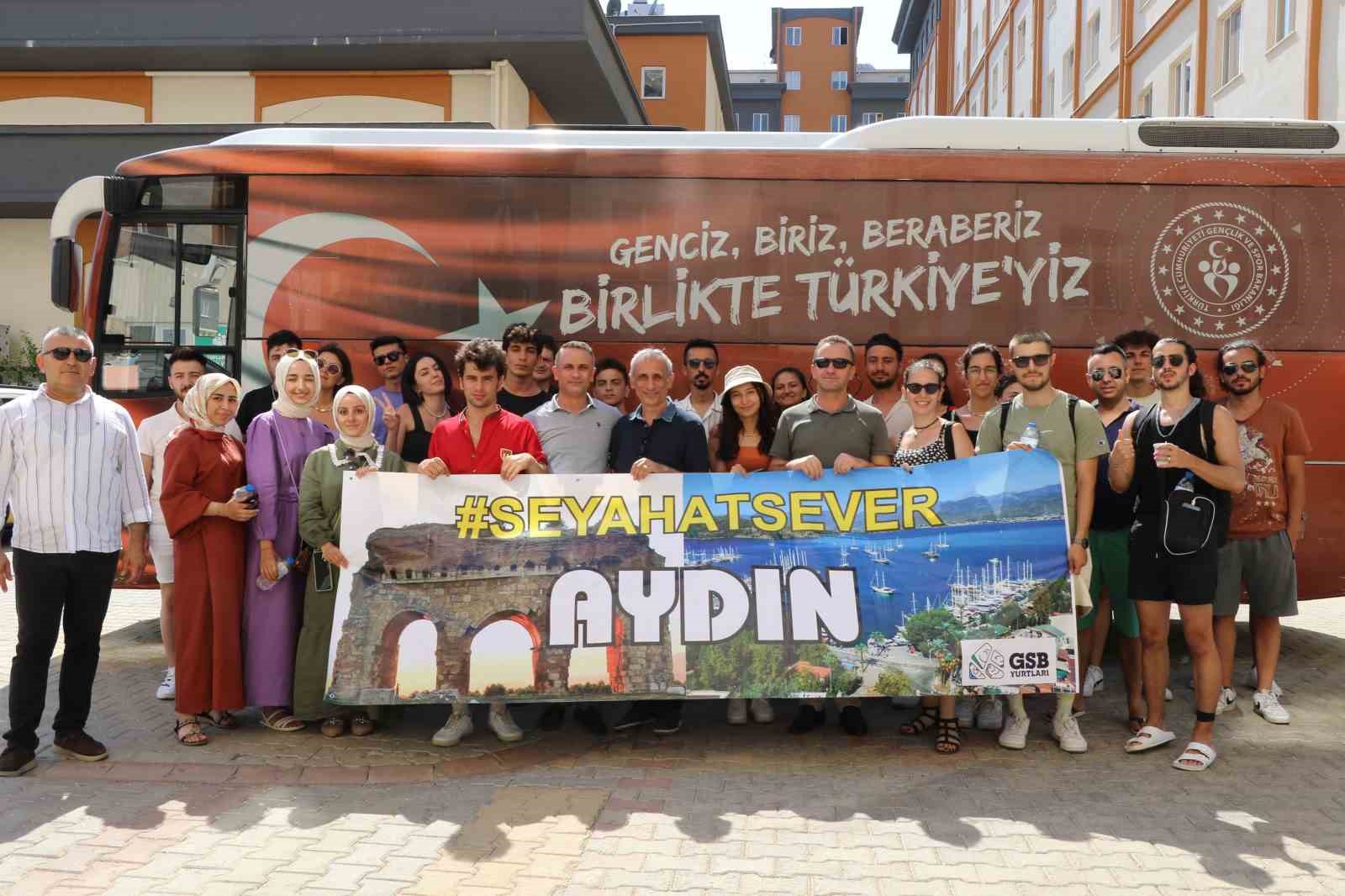 Gen&ccedil;ler, Aydın&rsquo;da &uuml;cretsiz konaklayacak
